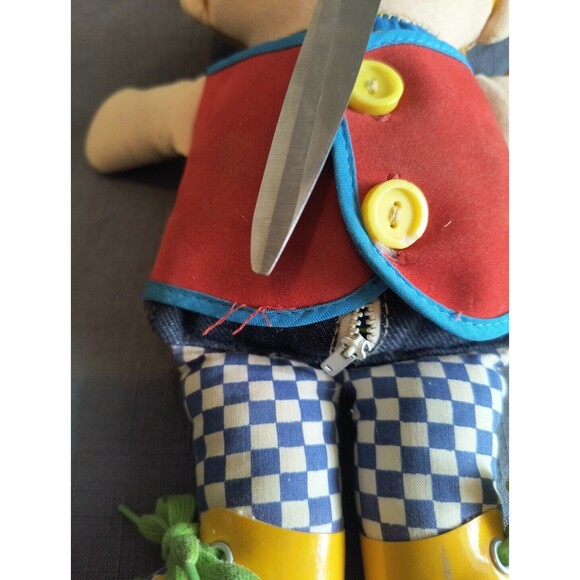 Vintage Playschool Dapper Dan Teaching Doll 10” 1970 Hong Kong - Picture 6 of 12